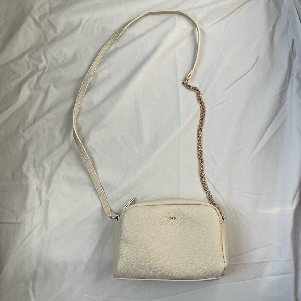 Mango Cream Minimalist Crossbody Bag